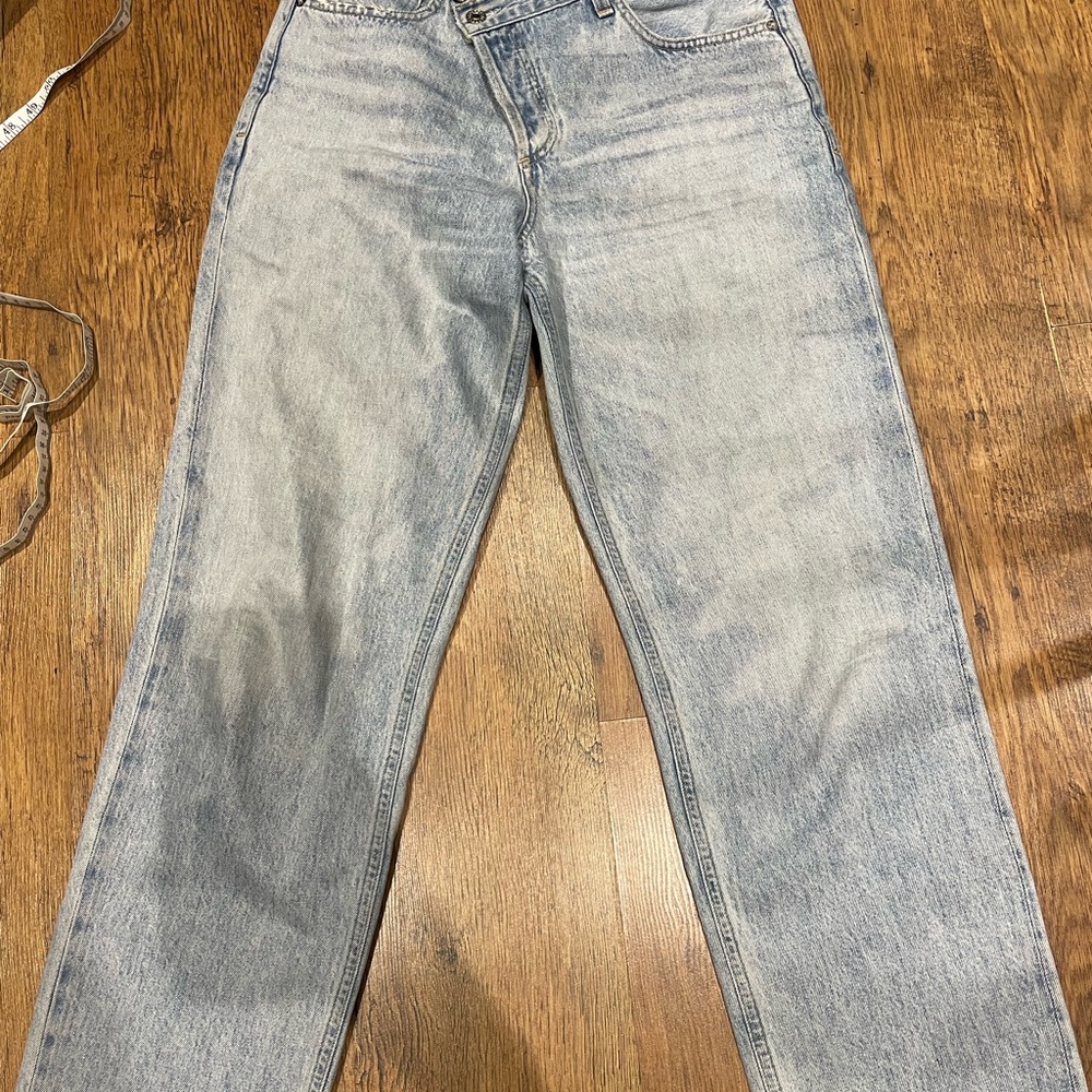 Agolde Classic Blue Denim Jeans